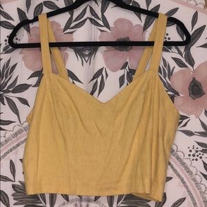 Yellow tank top